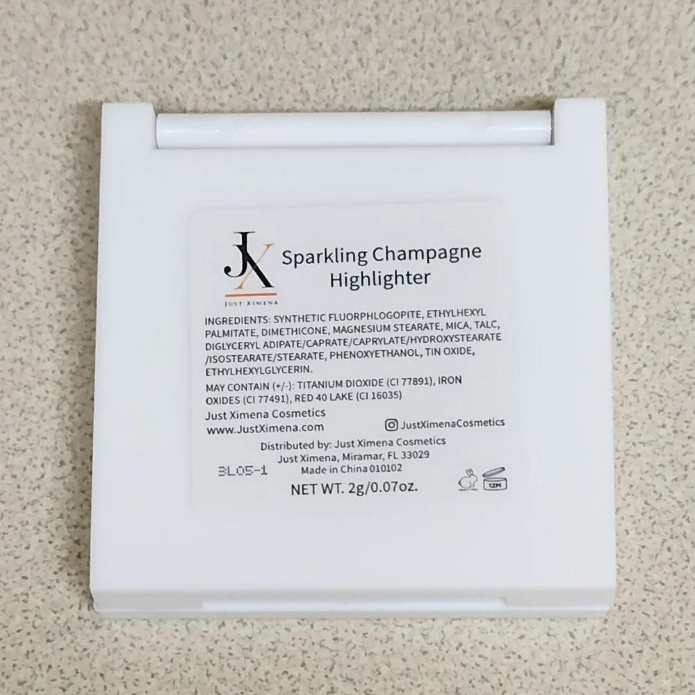 NEW JUST XIMENA Sparkling Champagne Highlighter
